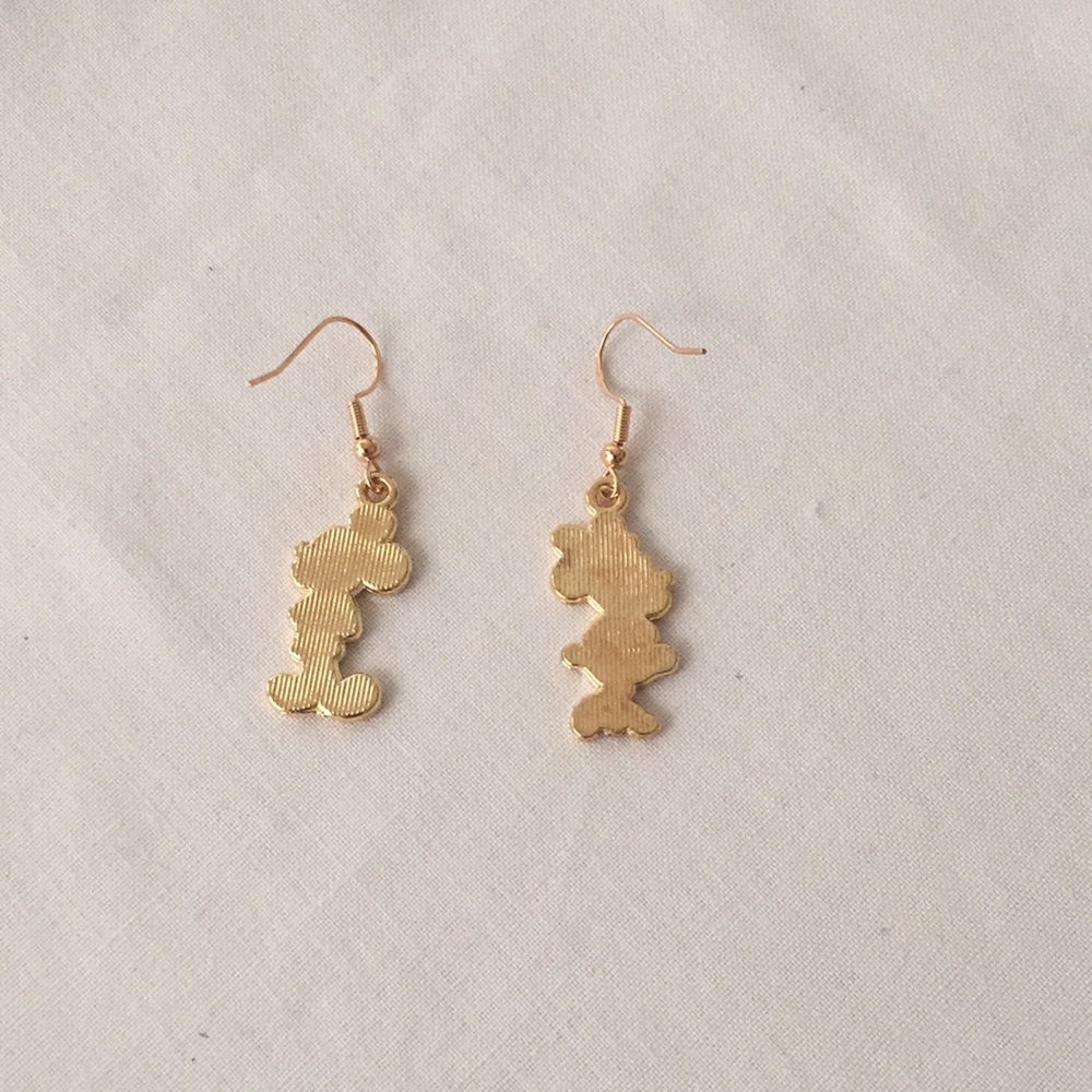 🍏50% OFF/3+...Mickey and Minnie Dangle Earrings. - Picture 4 of 7